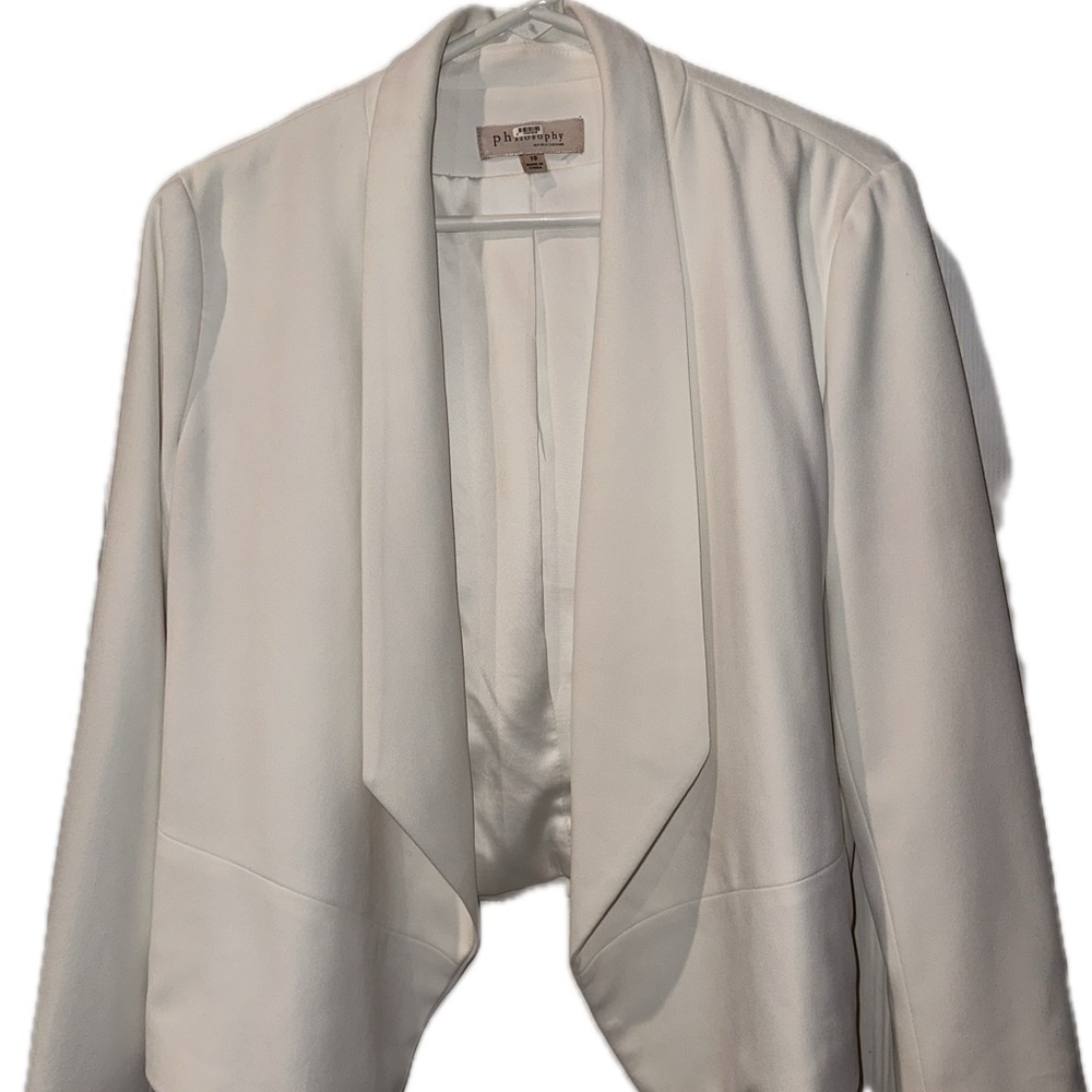 Philosophy Cream Women's Blazer